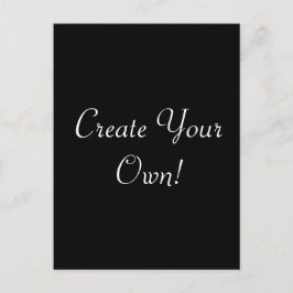 Skapa ditt eget svarta vykort