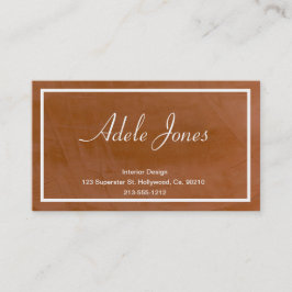 Skapa ditt eget Tangerine-Affärskort Visitkort