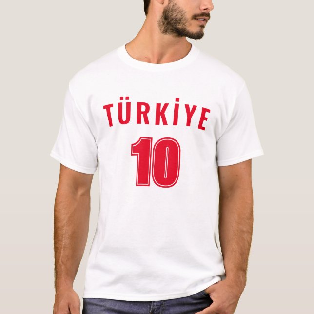 Skapa ditt eget team Jersey - Land Namn, Jersey T Shirt (Framsida)