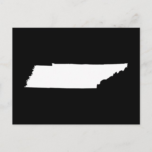 Skapa Ditt Eget Tennessee Flyttningsmeddelande Vykort (Framsida)
