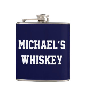 Skapa ditt eget tillfogar din kända Whiskey Fickplunta