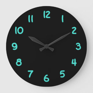 Skapa ditt eget turkocksnummer stor klocka