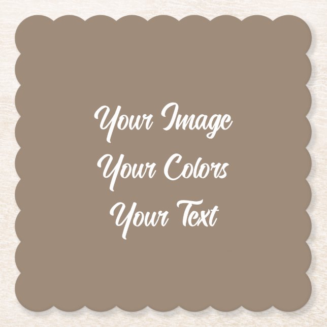 Skapa Ditt Eget Underlägg Papper (Framsida)