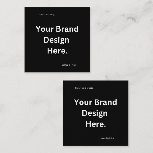 Skapa ditt eget utformnings- och skrivarreferensko rabattkort (Fram/baksida)