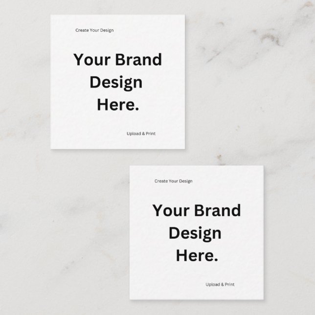 Skapa ditt eget utformnings- och skrivarreferensko rabattkort (Fram/baksida)