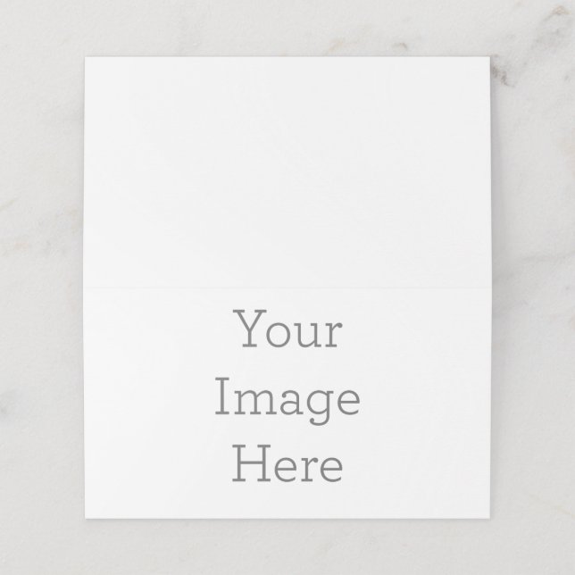 Skapa ditt eget Vågrät-monteringskort Placeringskort (Utvändigt utvikt)