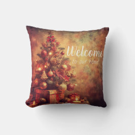 Skapa ditt eget varm Julgran Kudde