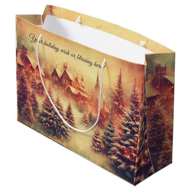 Skapa ditt eget varma Julgran-gaffel (Baksidan Vinklad)