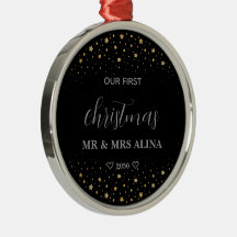 Skapa Ditt Eget Vårt Första Jul Gifta