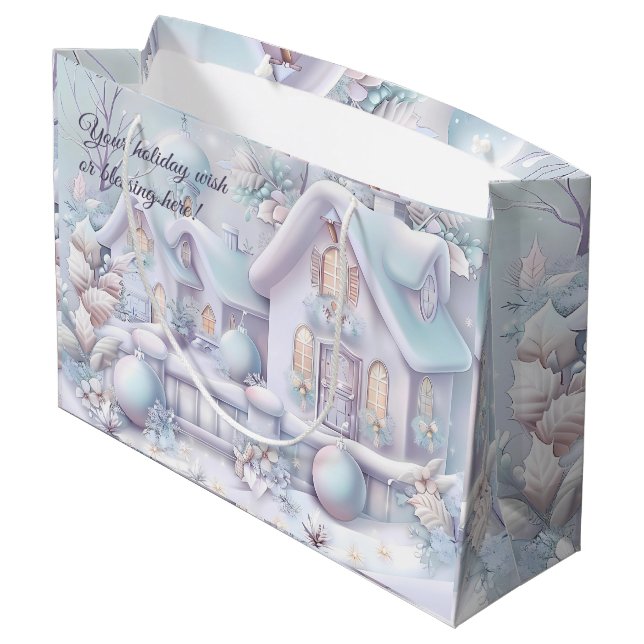 Skapa ditt eget västerland Snö (Baksidan Vinklad)