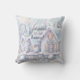 Skapa ditt eget västerland Snö Kudde