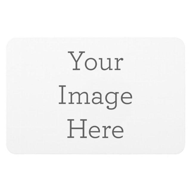 10,1 x 15,2 cm Flexibel fotomagnet (Horisontell)