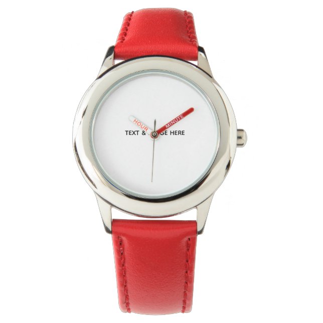 Skapa Ditt Eget Vita Armbandsur (Framsida)