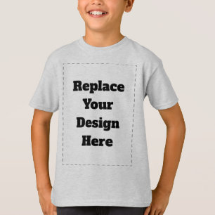 Skapa Ditt Eget vita T Shirt