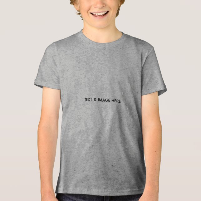 Skapa Ditt Eget Vitt T Shirt (Framsida)