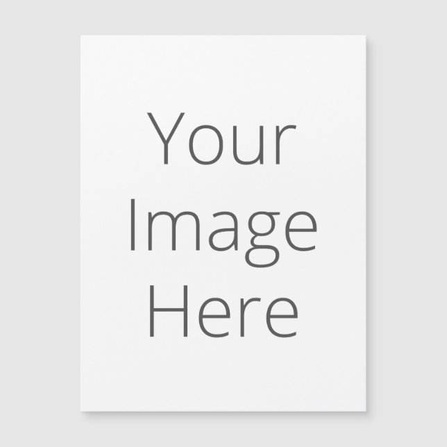 Skapa ditt eget vykort Storlekt tunt magnetkort (Framsida)