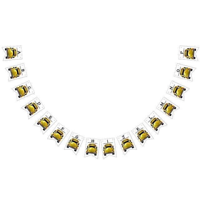 Skapa ditt egna back to schoolbaner vimplar (Alla)