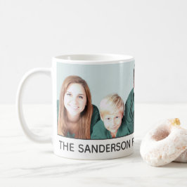 Skapa ditt egna beställnings- familjfoto kaffemugg