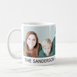 Skapa ditt egna beställnings- familjfoto kaffemugg