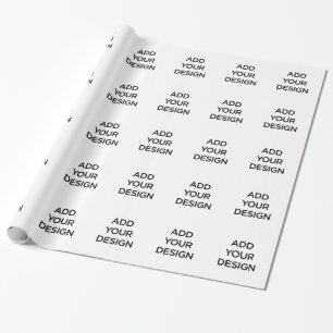 Skapa ditt egna beställnings- slående in papper presentpapper