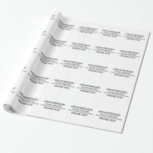 Skapa ditt egna glansiga slående in papper presentpapper