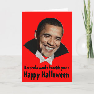 Skapa ditt egna Halloween kort: Baracula Kort