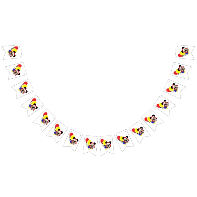 Skapa ditt egna helgdaghundbaner vimplar (Alla)