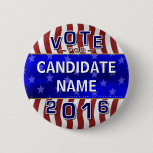Skapa ditt egna presidentvalnamn 2016 knapp