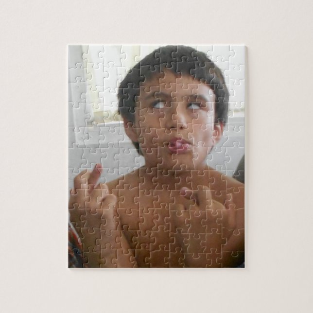 Skapa ditt egna pussel för fotoet 8x10 (Vertikal)