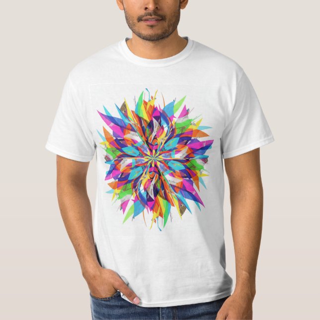 skapa ditt framtidspositiva sinnelag t shirt (Framsida)