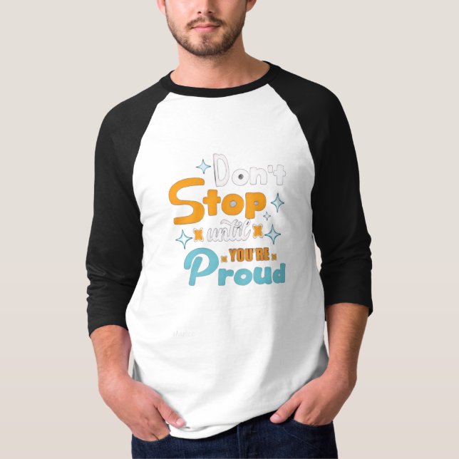skapa ditt framtidspositiva sinnelag t shirt (Framsida)