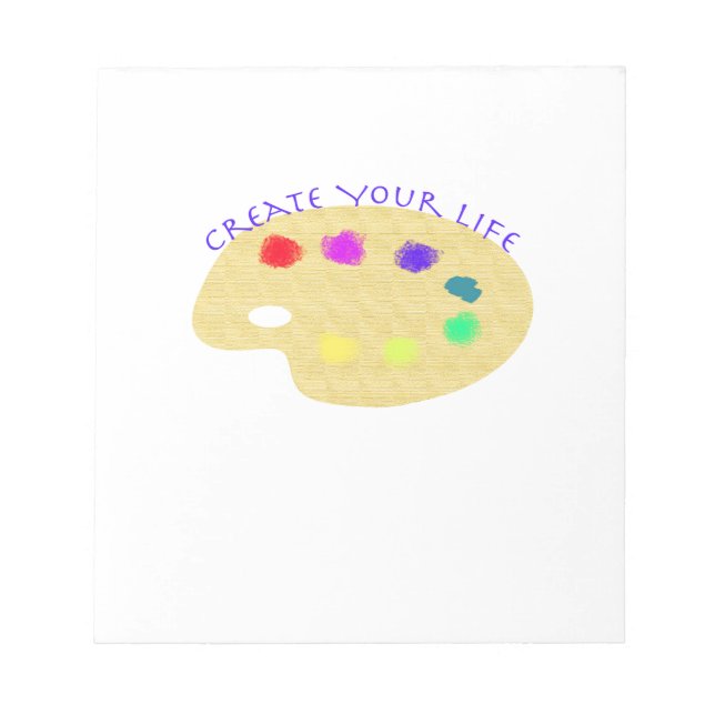 Skapa ditt liv anteckningsblock (Framsida)