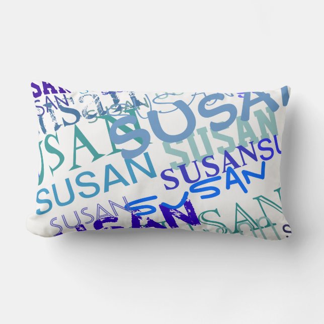 skapa ditt namn lumbarkudde (Framsida)
