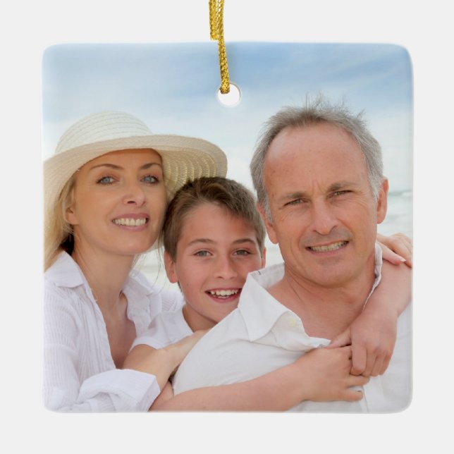 Skapa ditt prydnadsföremål julgransprydnad keramik (Framsida)