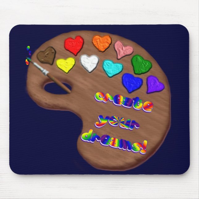 Skapa Dreams Mousepad Musmatta (Framsidan)