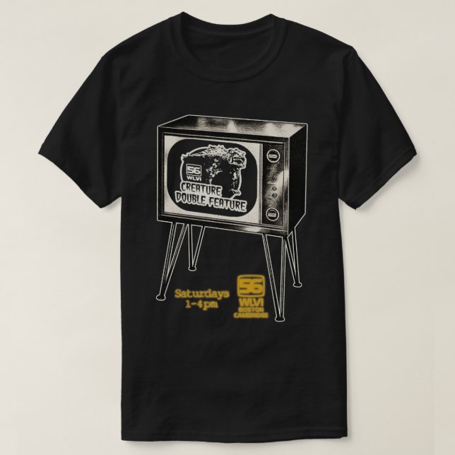 Skapa Dubbla med TV WLVI 56 Boston T Shirt (Design framsida)