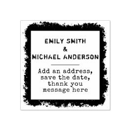 Skapa egen Anpassningsbar i FRIMÄRKE Tomma Grunge  Stämpel