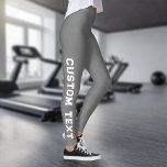 Skapa egen Anpassningsbar Leggings<br><div class="desc">Skapa dina egna Anpassningsbar för textkopplingar.</div>