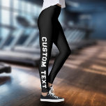 Skapa egen Anpassningsbar Leggings<br><div class="desc">Skapa dina egna Anpassningsbar för textkopplingar.</div>