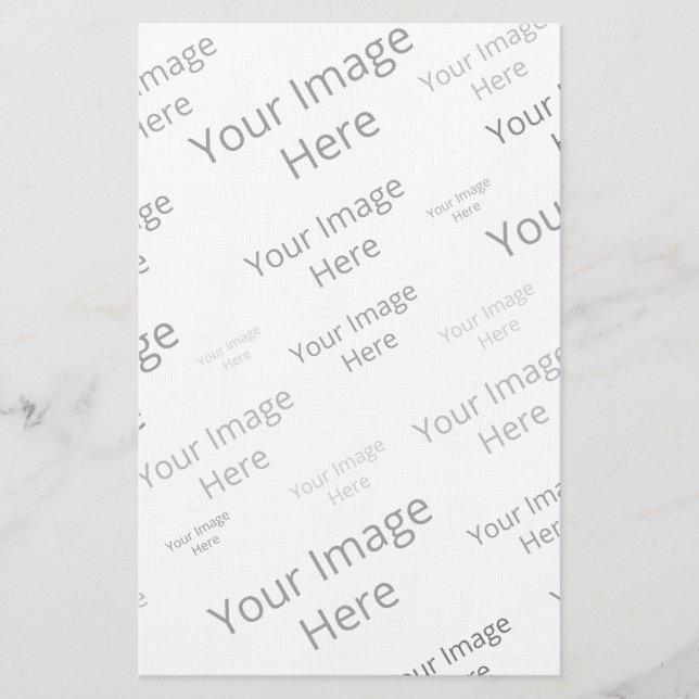 Skapa egen Anpassningsbar Linen Stationery Brevpapper (Framsida)