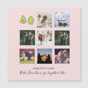 Skapa egen BFF-fotocollagepresent - Vegan Avocado