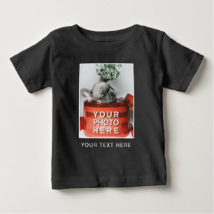 Skapa egen foto- och Anpassningsbar-text T Shirt
