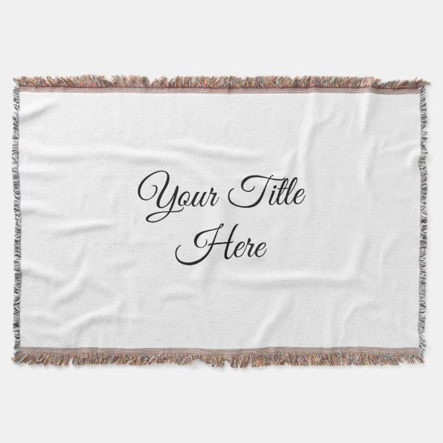 Skapa egen - Franskiss Filt (Framsidan)