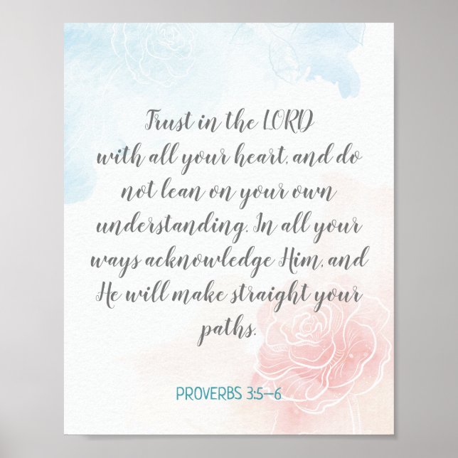 Skapa egen kalligrafiktext i bibelform poster (Framsidan)