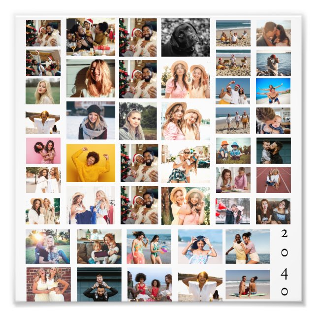 Skapa egen Keepsaké 46 Photo Print Fototryck (Framsidan)