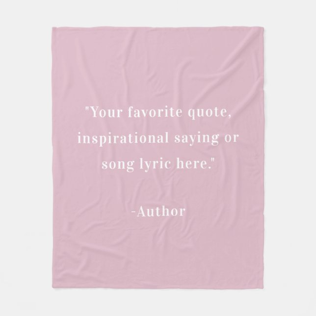 Skapa egen offert fleecefilt (Framsidan)