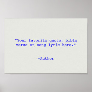 Skapa egen offert poster