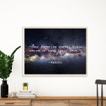 Skapa egen offert poster<br><div class="desc">Skapa din egen anpassningsbar-offert poster väggkonst. Med minimalistisk skrivmaskin-typografi och naturbakgrund för rymdstjärnor.</div>