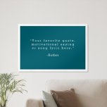 Skapa egen offert poster<br><div class="desc">Skapa din egen anpassningsbar-offert poster väggkonst. Funktioner för minimalistisk skrivmaskin-typografi.</div>