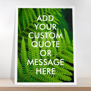 Skapa egen offert poster